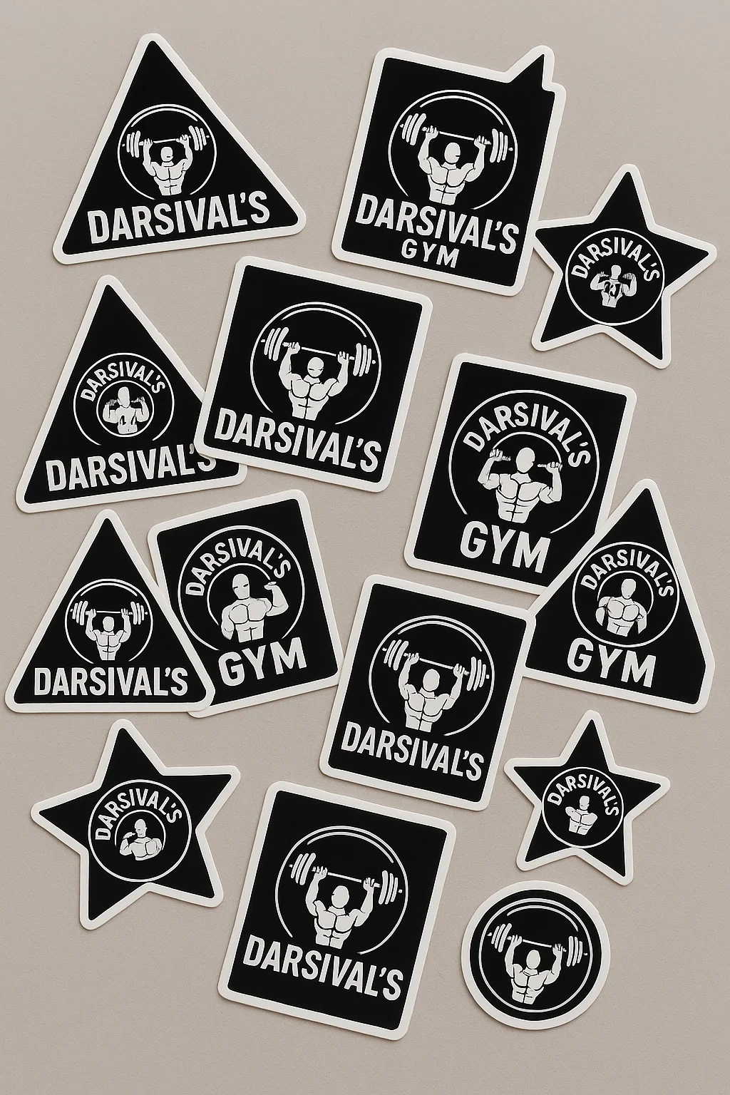 Darsival Logo Sticker Pack
